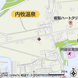 熊本県阿蘇市小里92周辺の地図