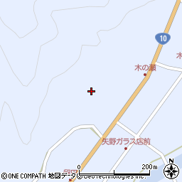 大分県佐伯市弥生大字井崎1938周辺の地図