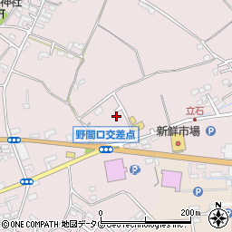 熊本県菊池市野間口503-10周辺の地図