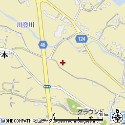 熊本県荒尾市府本周辺の地図