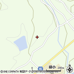 愛媛県南宇和郡愛南町緑乙周辺の地図
