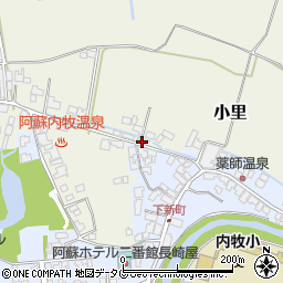 熊本県阿蘇市小里323周辺の地図