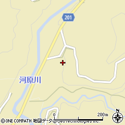 熊本県菊池市下河原556周辺の地図