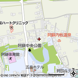 熊本県阿蘇市小里214-4周辺の地図