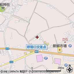 熊本県菊池市野間口503-3周辺の地図