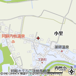 熊本県阿蘇市小里324周辺の地図