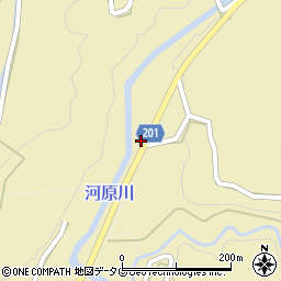 熊本県菊池市下河原555周辺の地図