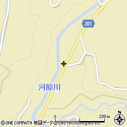 熊本県菊池市下河原555周辺の地図