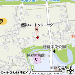 熊本県阿蘇市小里195周辺の地図