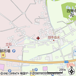 熊本県菊池市野間口539-13周辺の地図