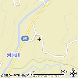 熊本県菊池市下河原561周辺の地図