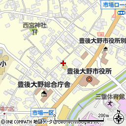 日本キリスト教団　三重教会周辺の地図