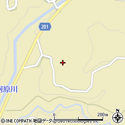 熊本県菊池市下河原593周辺の地図
