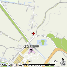熊本県阿蘇市小里456周辺の地図