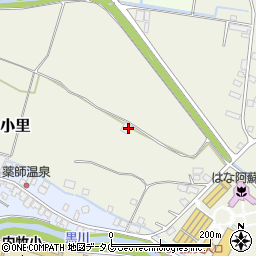 熊本県阿蘇市小里368周辺の地図