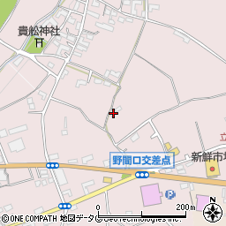熊本県菊池市野間口419-2周辺の地図