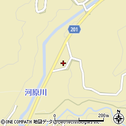 熊本県菊池市下河原568周辺の地図