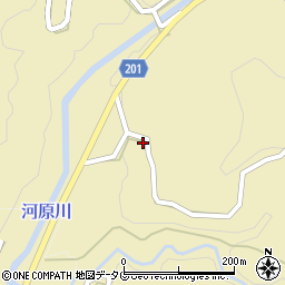 熊本県菊池市下河原562周辺の地図