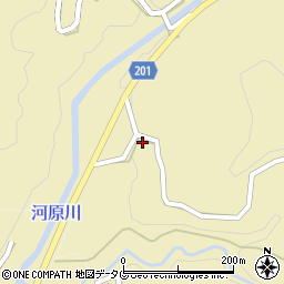 熊本県菊池市下河原563周辺の地図