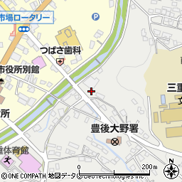 大分県豊後大野市三重町内田990周辺の地図