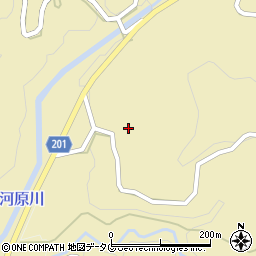 熊本県菊池市下河原584周辺の地図