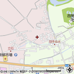 熊本県菊池市野間口539-10周辺の地図