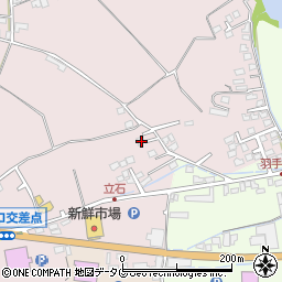 熊本県菊池市野間口493周辺の地図