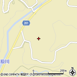 熊本県菊池市下河原621周辺の地図