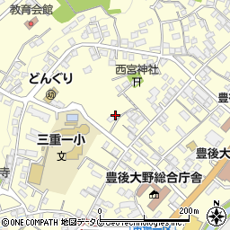 大分県豊後大野市三重町市場1403周辺の地図