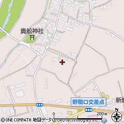 熊本県菊池市神来364-3周辺の地図