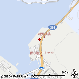 長崎県南松浦郡新上五島町相河郷1周辺の地図