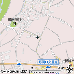 熊本県菊池市神来364-4周辺の地図