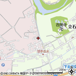 熊本県菊池市野間口488-13周辺の地図