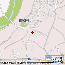 熊本県菊池市神来358-1周辺の地図