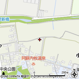 熊本県阿蘇市小里316周辺の地図