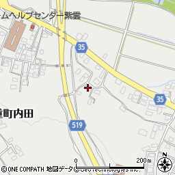 大分県豊後大野市三重町内田3103周辺の地図