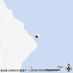 高バエ周辺の地図