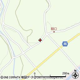 愛媛県南宇和郡愛南町緑乙樋口3065周辺の地図