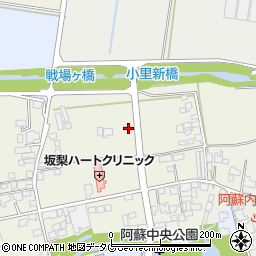 熊本県阿蘇市小里277周辺の地図