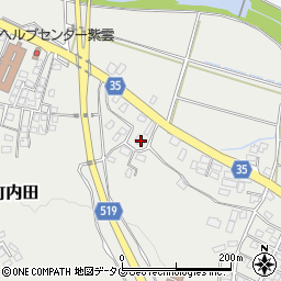 大分県豊後大野市三重町内田3105周辺の地図