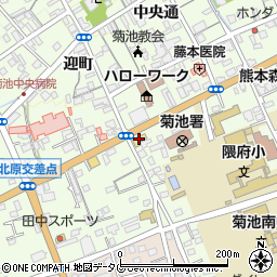 ヤマザキＹショップ本田店周辺の地図