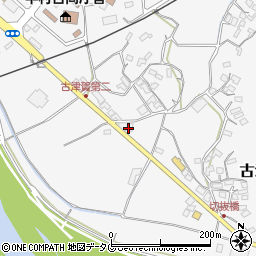 オカウエデンキ周辺の地図