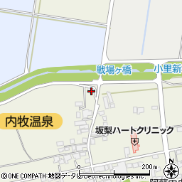 熊本県阿蘇市小里266周辺の地図