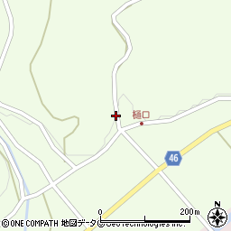 愛媛県南宇和郡愛南町緑乙樋口3061周辺の地図
