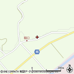 愛媛県南宇和郡愛南町緑乙樋口3674周辺の地図