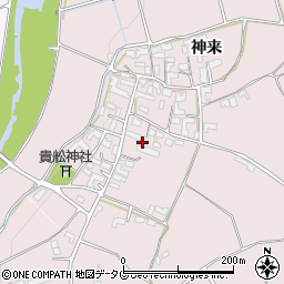 熊本県菊池市野間口234周辺の地図