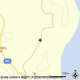 長崎県西海市西彼町風早郷1258周辺の地図