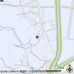 熊本県阿蘇市西小園386周辺の地図