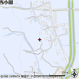 熊本県阿蘇市西小園397周辺の地図