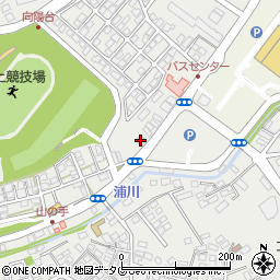 熊本中央信用金庫中央支店周辺の地図